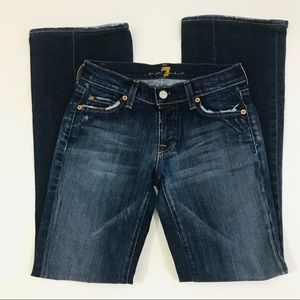 7 For All Mankind Jeans Flare Size 24